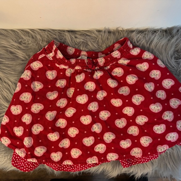 Corduroy cute cat skirt - Picture 1 of 2